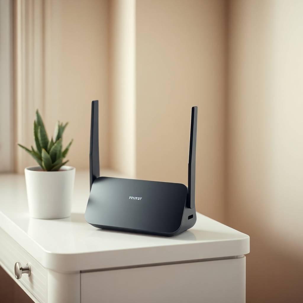 Router de fibra óptica para hogar
